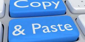 Copy and Paste